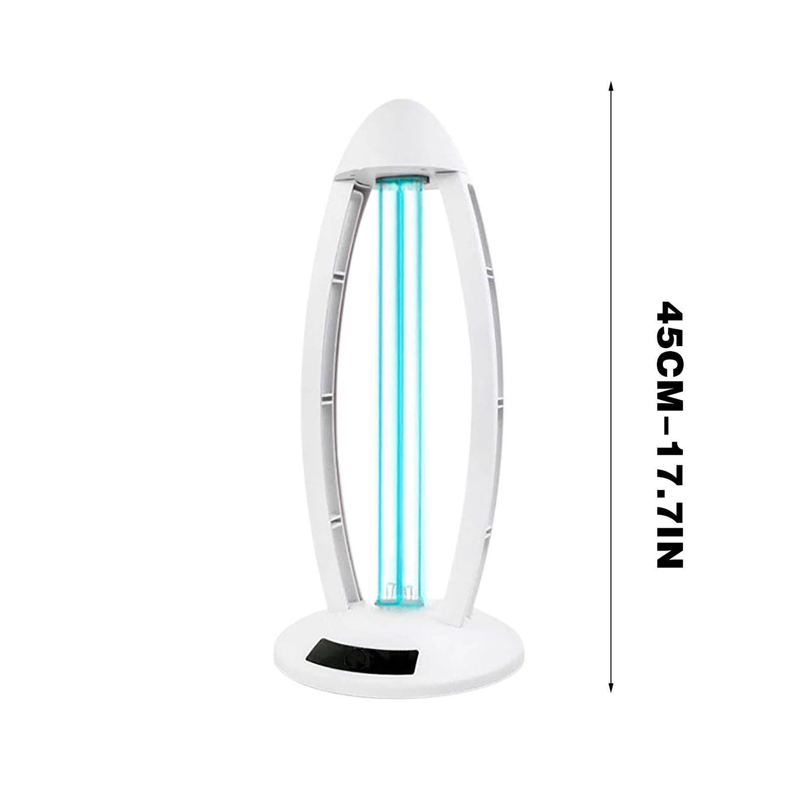 Hovilon UV Light Sterilizater Lamp,Powered Home UV Desk Lamp, Home Desk Lamp Lighting With Timing And Remote Control,Deep Cleaning, Eliminate Odors and Improve Sleep Quality,White
