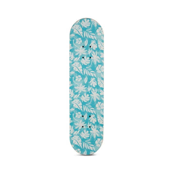Justice Coastline Classics Blue Skateboard with Glitter Deck & Light-Up Wheels