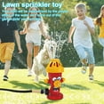 thumbnail image 2 of Kids Hydrant Sprinkler Toy Summer Outdoor Garden Backyard Lawn Rotary Wiggle Tubes Hydrant Water Squirt Spray Toy Toddlers Boys Girls Gift, 2 of 7