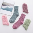 thumbnail image 3 of Zhaomeidaxi Socks for Men and Women Cozy Slipper Cabin Winter Warm Soft Fleece Christmas Gift Home Stocking Stuffer, 3 of 8