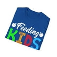 thumbnail image 4 of Feeding Kids Is A Work of Heart School Lunch Lady Worker Unisex T-Shirt, 4 of 4