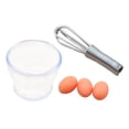 thumbnail image 5 of guohui 2x1:12 Miniature Egg Beater Set with Bowl Eggs for Dining Room Dollhouse Decor 5Pcs, 5 of 9