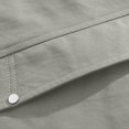 thumbnail image 5 of Bxsruta Mens Mid Length Trench Coat Plaid Lined Casual Outerwear Windbreaker with Pockets, 5 of 8