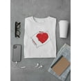 thumbnail image 3 of Sleeping Heart T-Shirt Men -Engin Selcuk Designs, Male x-Large, 3 of 4