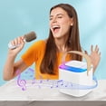 thumbnail image 4 of Y1 Sistema de parlantes portátiles Sonido estéreo Compatible con Bluetooth 5.3 (Blanco 1 a 2), 4 of 9