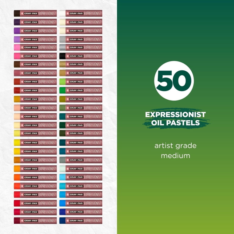 Sakura Cray-Pas Expressionist Extra Fine Oil Pastels, Assorted