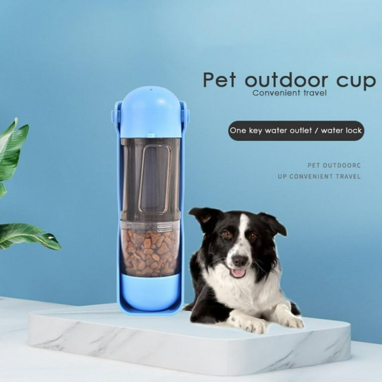 Water jug dog outlet bowl