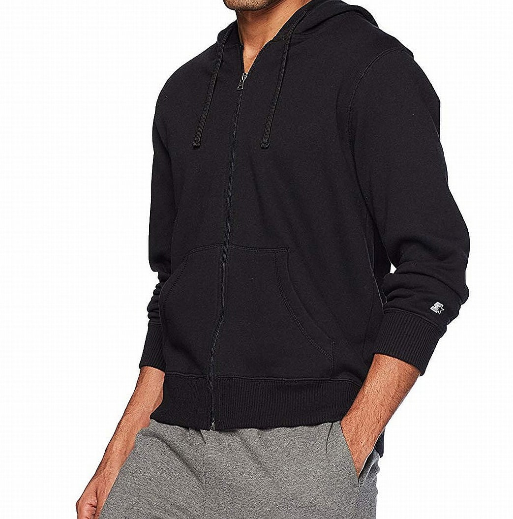 Starter Coats & Jackets Mens Jacket Deep Full Zip Long Sleeve Hooded