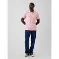 thumbnail image 3 of Polo GAP Stretch Piqué para hombre, color rosa puro, talla S, 3 of 5