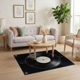 thumbnail image 3 of ODIKA Vinyl Record Minimalist Retro Music Disc Concentric Groove Rings for Home Office, Gaming Room, Under Desk, Non-Slip Chair-Friendly, 3 of 7