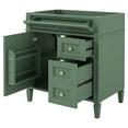 thumbnail image 3 of Rugerasy 30'' Bathroom Vanity Without Sink, Freestanding Bathroom Storage locker With 2 Drawers And 1 Tip-Out Drawer, 1 Enclosed Storage locker(Not Include Sink), 3 of 6