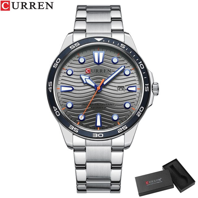 CURREN NEW Men's Watches Top Brand Luxury Stainless