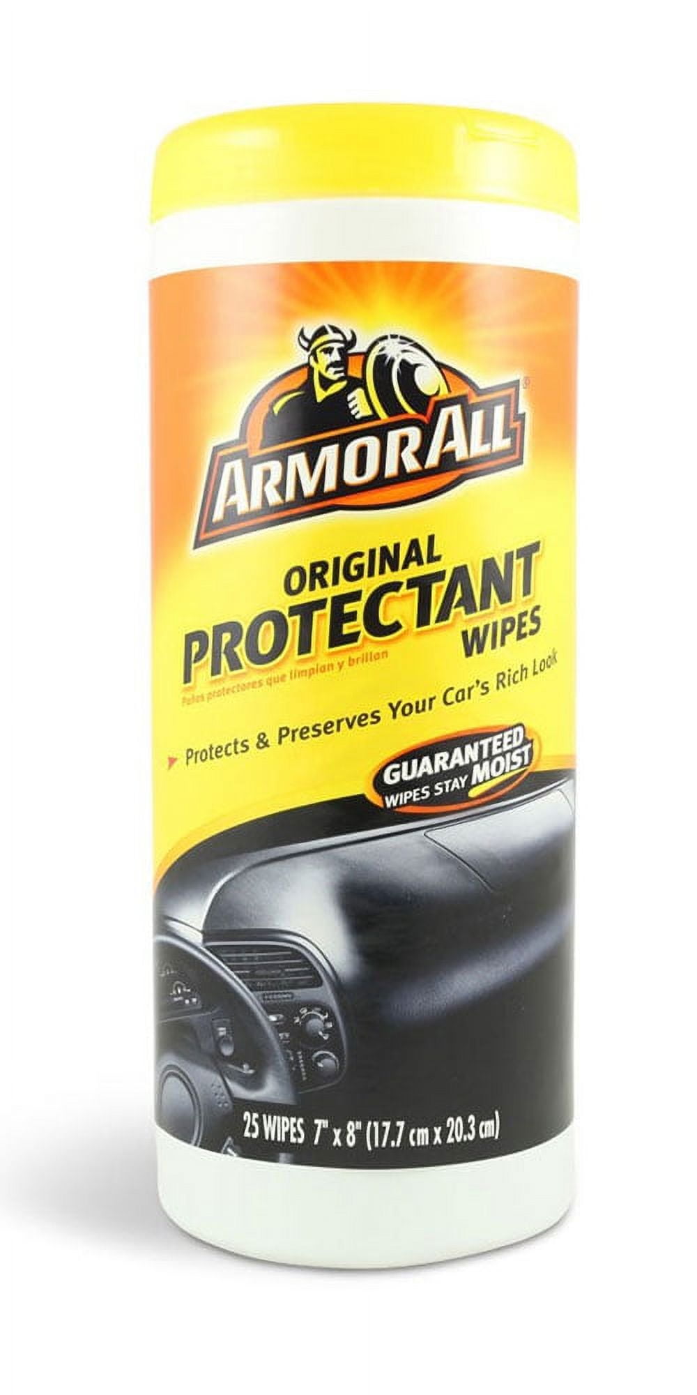 Armor All Auto Protectant, Cleaning, and Glass Wipes Triple Pack (75 Wipes)  