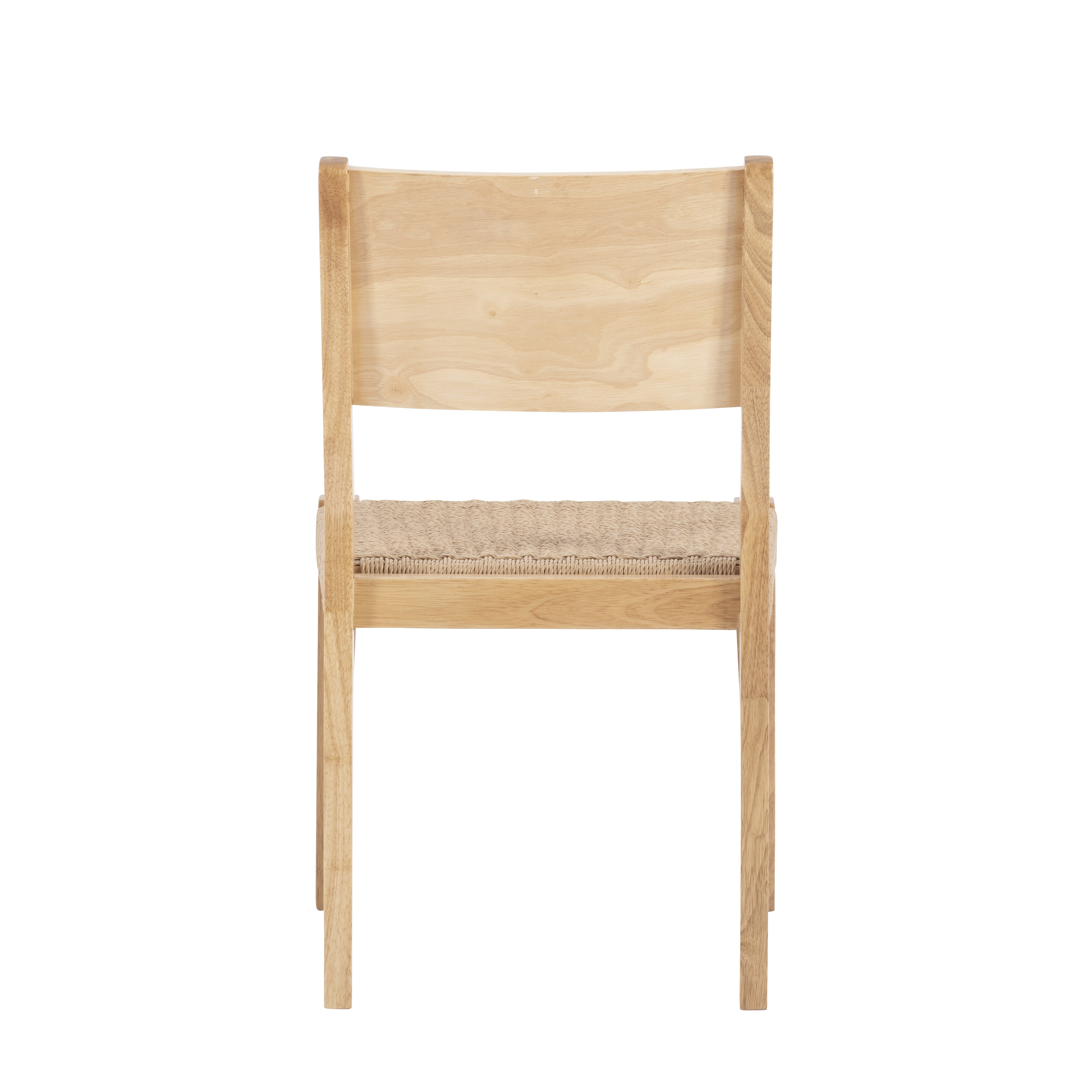 Powell Holden Mid-Century Modern 6-Piece Dining Set, Natural