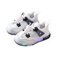 thumbnail image 3 of Gerichy Children Shoes Thick Soled Sneakers With Wheels Fashionable Light Shoes USB Rechargeable Skate Sneakers Black,4.5-5 Years, 3 of 5