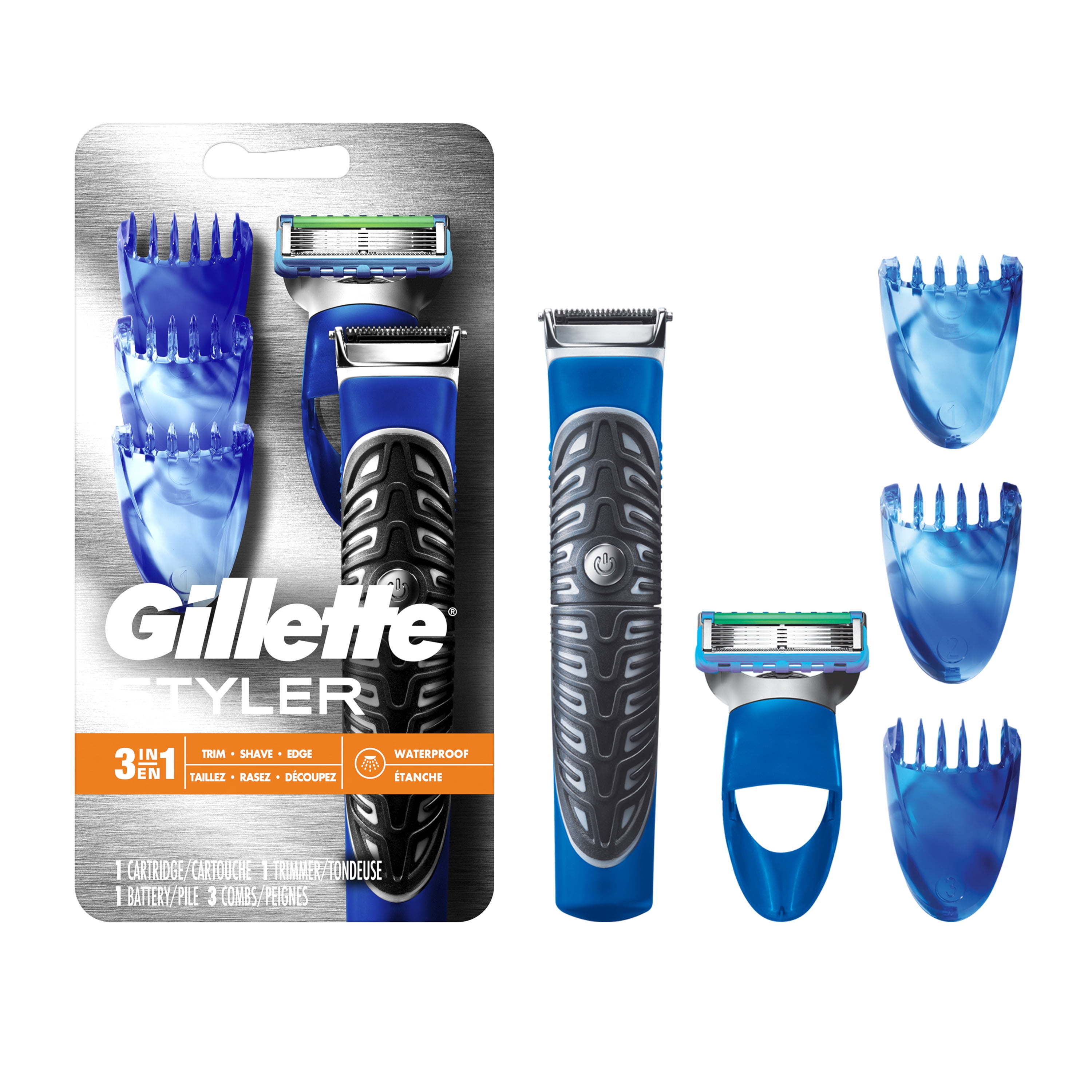 laden interview merknaam Gillette Fusion Men's Precision Beard Trimmer, Razors and Edger -  Walmart.com