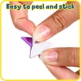 thumbnail image 3 of Glitter Foam Stickers - Stars - Multicolor, 3 of 7