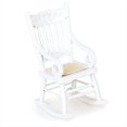 thumbnail image 2 of Baohd Mini Chaise Berçante Échelle 1/12 Chaises Miniatures Petits Objets Modèle Blanc 1Ensemble, 2 of 6