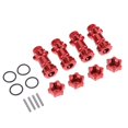 thumbnail image 3 of Rueda Hexagonal Hubs de Rueda Baoblaze con Adaptador de Rueda Adaptador De Extensión para Coche HSP 94087 1/8 RC rojo, 3 of 8