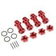 thumbnail image 3 of Hubs de Rueda de Aluminio CUTICAT Adaptador de Extensión para Coche HSP 94087 1/8 RC rojo, 3 of 8
