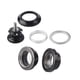 thumbnail image 1 of Auriculares De Bicicleta De aleación De Aluminio De 34 Mm, Auriculares De Bicicleta De Riesgo Mecanizados CNC Con Rodamiento De Horquilla De Dirección Recta, Pieza De Repuesto, 1 of 7