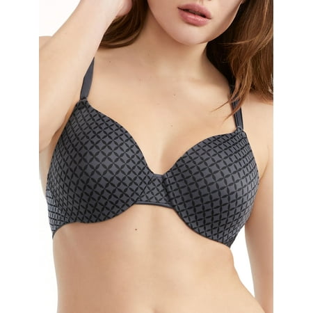 

Women s Warner s 1593 This is Not a Bra Tailored Underwire Contour (Gunmetal Gray 34DD)