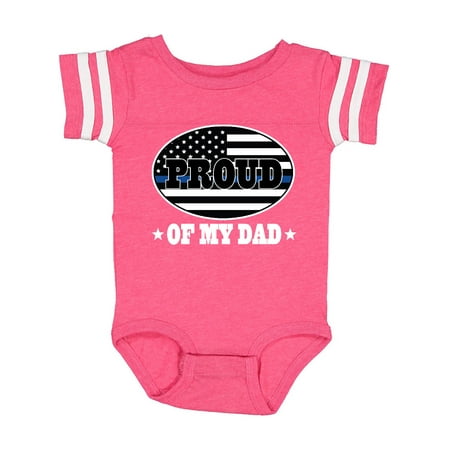 

Inktastic Law Enforcement Dad Police Officer Gift Baby Boy or Baby Girl Bodysuit