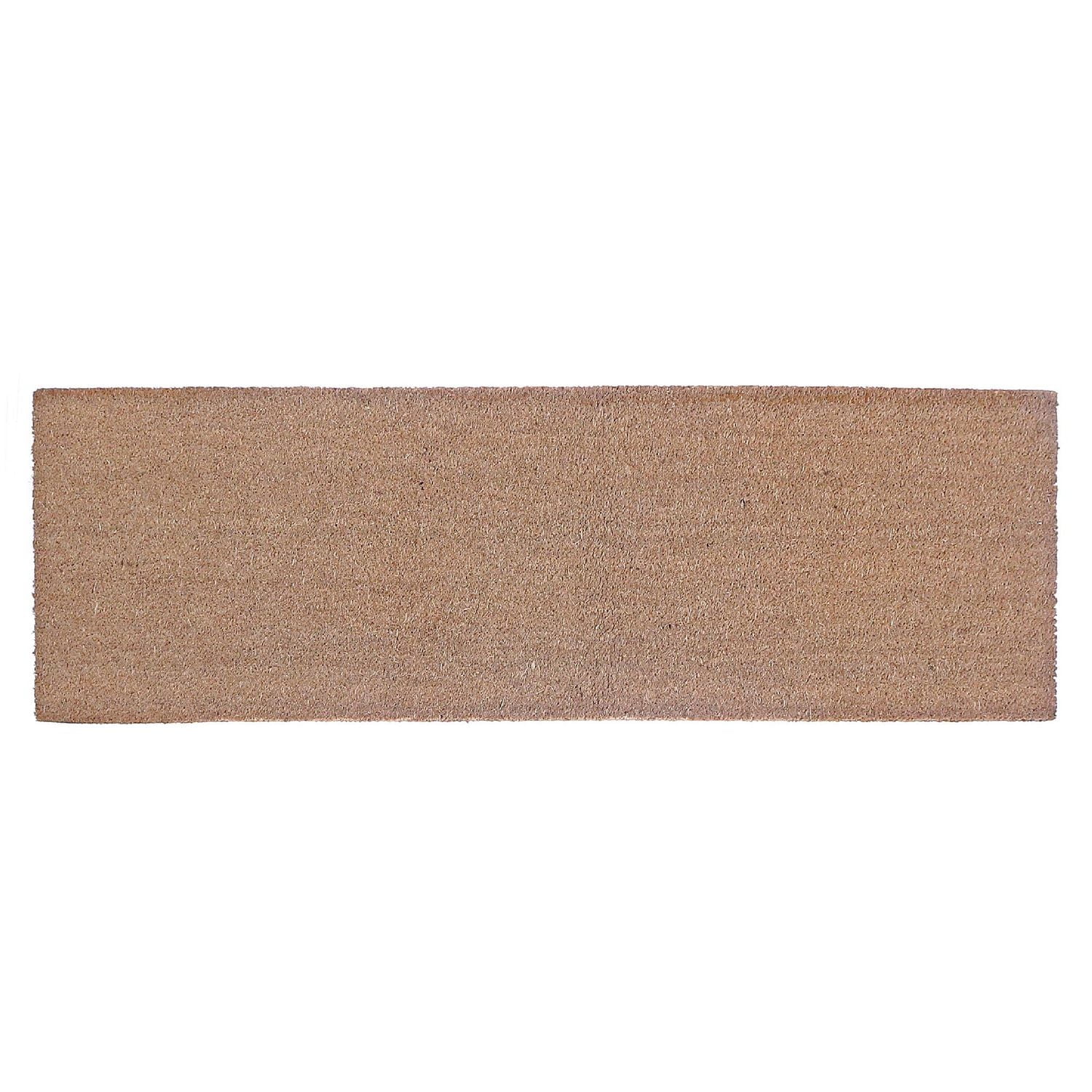 IH Casa Decor Plain Natural Fibers Door Mat 16 X 48