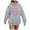 Light Gray, variant on yueewhu Graphic Hoodies Women Y2k Oversized Sweatshirt Long Sleeve Pullover Sweater Cute Hooded Preppy Top Shirts L/L(Light Gray, XL)