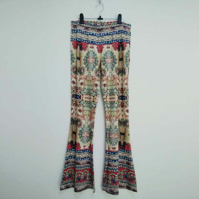 stretchy flare pants