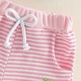 thumbnail image 6 of Kaprioy Baby Boy Easter Outfits Toddler Boys Short Sleeve Rabbit Bunny Embroidery Shirts Tee Shirt Tops with Elastic Waist Shorts Set Summer Outfit for Holiday Party 6M 12M 18M 2T 3T 4T Boys, 6 of 8