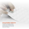 thumbnail image 5 of Clear Rubber Feet Adhesive Rubber Bumper - 35 Pack - Nonslip Transparent Cutting Board Feet - Tall Square Self Stick Bumpers for Electronics - Clear Bumper Pads, 5 of 5