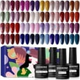 thumbnail image 1 of Set de esmaltes de uñas en gel JODSONE Shiny High Gloss, 36 colores con purpurina, 1 of 7