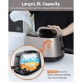 thumbnail image 2 of Steam Cleaner, Portable Multipurpose Steam Cleaner for Car, 5 Mins Heating with 1.5L Tank, 21 Accessories, Heavy Duty Steam Cleaner Carpet and Upholstery, Floors, Tiles, Car, 2 of 8