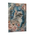 thumbnail image 2 of 1000 PCS Cat In The Mirror Jigsaw Puzzles 1000 Pieces,Creative Activity Hobbies For Adults,Featuring Beautiful And Retro Illustrations Depicting A Cat In A Flower Mirror,Enchanting Wooden Puzzle, 2 of 6