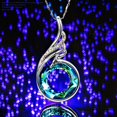 thumbnail image 3 of Collar Kate Lynn Phoenix Crystal con cristales austriacos, 3 of 7