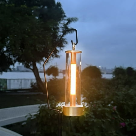 

Yishangzhng Table Lamp Outdoor Camping Night Light Decorative Dinner Table Lamp Bar Restaurant Clear Bar Ambient Light Three Speed Dimming Multi Scene Use Cleaning Tools Home Essential for New Home