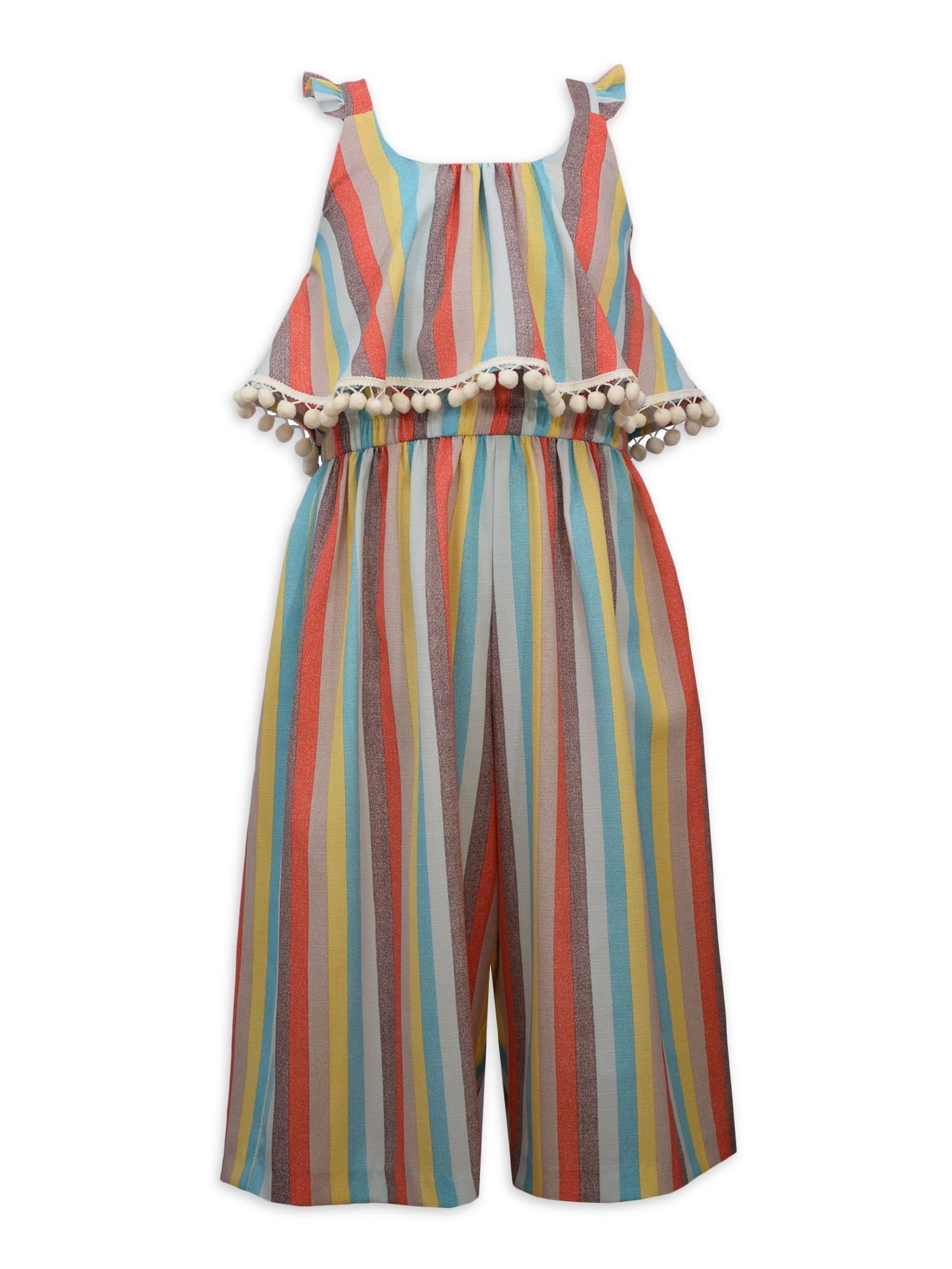 cotton girls jumpsuits