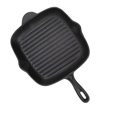 thumbnail image 3 of Sartén Para Parrilla De Hierro Fundido De Gran Capacidad, Sartén Antiadherente Con Doble Salida Para Camping Y Restaurante, 3 of 7