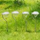thumbnail image 2 of 4pcs Outdoor Light Solar Powered Garden Stake Yard Lights Stainless Steel Lawn Lamp Waterproof Spotlight Pathway Landscape Decor, 2 of 5