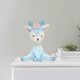 thumbnail image 1 of Estatua de ciervo nórdico, estatuilla de animales, decoración para tartas, coche, TV, gabinete, oficina, decoración para fiestas, manualidades, E azul Macarena Figuras de ciervos, 1 of 8