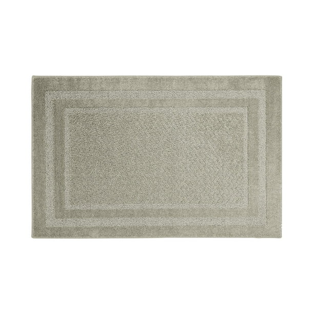 Mohawk Smartstrand Basics 30 Inch x 46 Inch Triexta Single Skidresistant Accent Rug, Gray