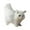 Blanc, variante sur Poupées Chat en Peluche de Simulation, Déco, Cadeau de Fête, Cadeau d'Anniversaire, Jouet Éducatif pour Bébé, Blanc