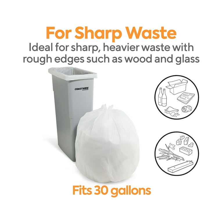 30 x 36 20-30 Gallon Trash Bags | Trash Bags | 20-30 Gallon Trash Bags