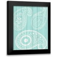 thumbnail image 1 of Robinson, Tamara 20x24 Black Modern Framed Museum Art Print Titled - Paisley I, 1 of 5