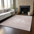 thumbnail image 6 of Addison Rugs Mayfield Washable Transitional Modern Pink Rectangle Rug, 2'6" x 3'10", 6 of 6