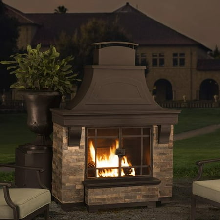 outdoor fireplace fireplaces steel sunjoy wood burning kits fire diy wayfair patio propane dialog displays option button additional opens zoom