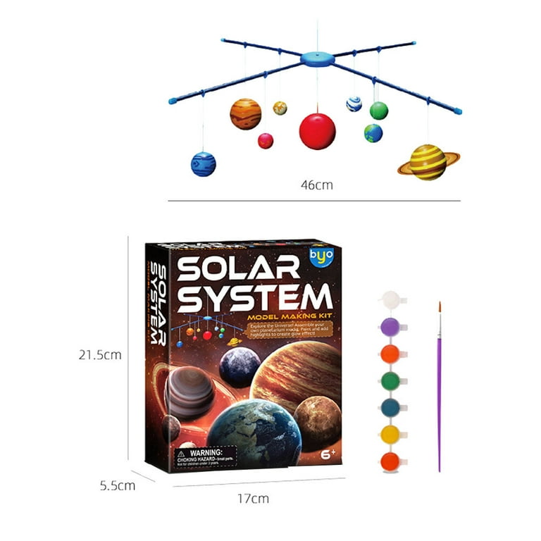 3D Solar System Model Making Kit 