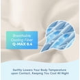 thumbnail image 2 of ROSEKIND Super Cooling Breathable Heat Dissipation Moisture Wicking Summer Throw Blanket, Soft Lightweight Quilt for Hot Sleepers Bedroom All Seasons Throws Blankets,60x90inch., 2 of 8