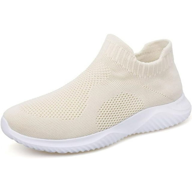 Chaussures de Marche pour Femmes - Espadrilles Chaussettes Femmes Soin Travail Coussin d'Air en Maille Décontractées Course Jogging Chaussures Été Chaussures en Tricot Chaussures pour Femmes Filles